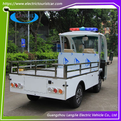 0.9 Ton Loading Capacity 2 Person Electric Mini Truck With Roof 5KW Powerful Motor Left Hand Drive
