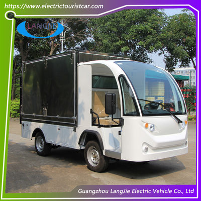Cargo Type Airport Battery Powered 2 Seats Electric Luggage Cart Freight Car For Sending Food