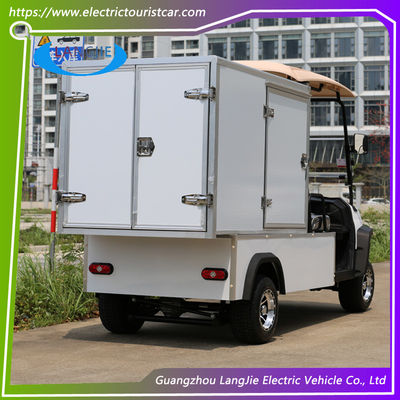 AC Motor Driven Electric Luggage Cart 2 Seats Electric Golf Buggy For Resort