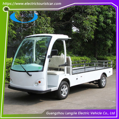 2 Seats Battery Powered Electric Luggage Cart AC Motor 48V Controller For Factory