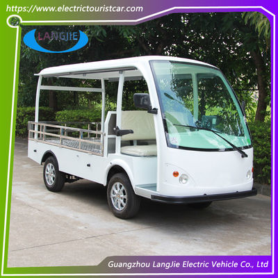 2 Seats Electric Luggage Cart  48V AC Electric Powered Utility Vehicles For Resorty
