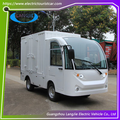 2 Seats Electric Cargo Car AC Motor Electric Transit Van For Hotel Buggy Car With Door