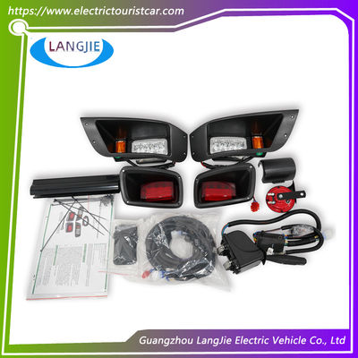 Golf Cart Kart 12V DC LED Front Head Lights Brake Rear Tail Lights Kit For EZGO TXT