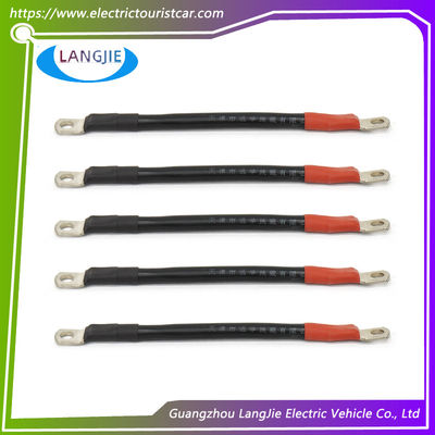 Golf Cart Wiring Cables Kit with 4 Gauge 7 PC AC DC Wire Cart Battery Connection Cable