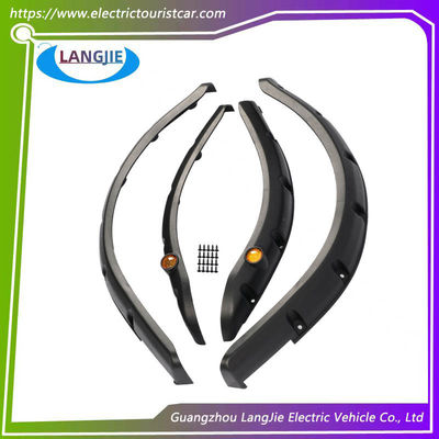 Black Decorative Flat Noodles Anti-Collision And Scuff Wheel Eyebrow CIub Car DS Golf Cart Parts