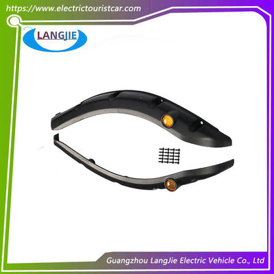 Black Decorative Flat Noodles Anti-Collision And Scuff Wheel Eyebrow CIub Car DS Golf Cart Parts