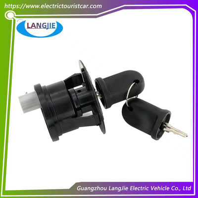 Black Circular Key Switch Accessory For EZGO RXV Golf Cart