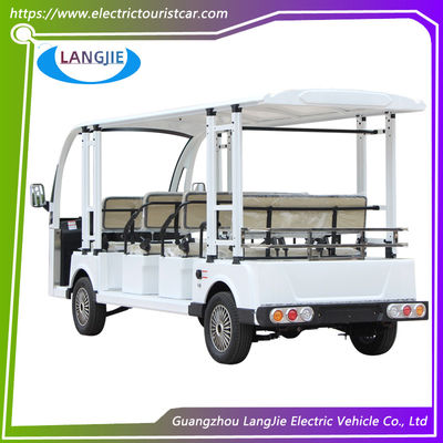 11 Seats Low Speed Electric Vehicles 72V 7.5KW  Mini Electric Sightseeing Car For Resort Car