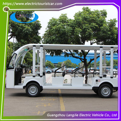 72V 7.5KW University Electric Tourist Car 11 Seats Battery 6v*12pcs For Tourist Car Hire