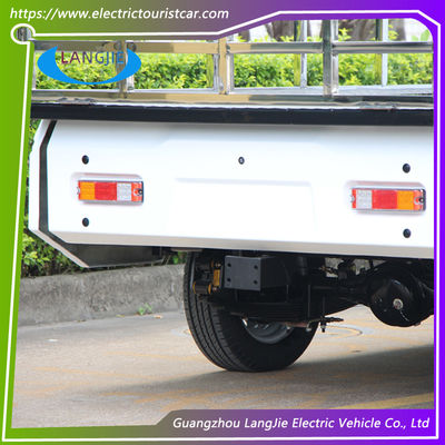 2 Seater Golf Cart White 72V AC Motor Electric Luggage Carts  For Hotel Resort Factory
