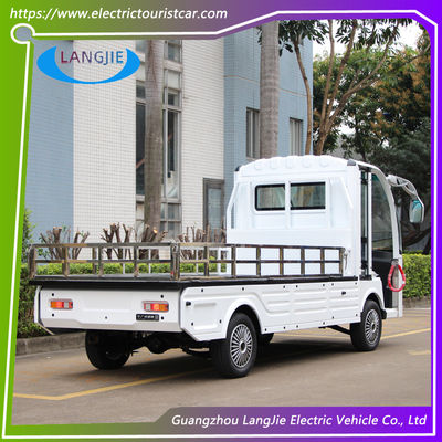 Compact Blue Electric Luggage Cart For Airports Environmental Friendly
