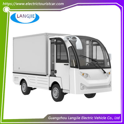 2 Passenger 48V Electric Luggage Cart  With AC Motor And ​Cargo Box Low Speed