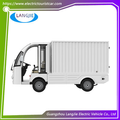 Factory Use 2 Seater Electric Car , White Electric Tour Bus 48v/4kw F092