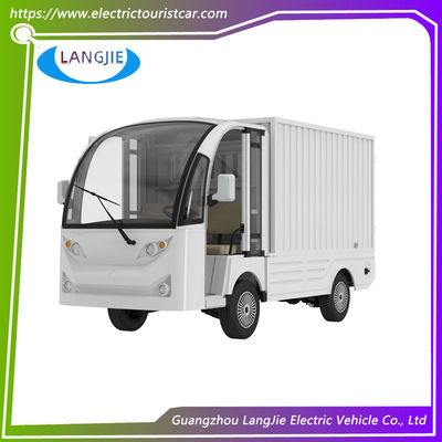 Factory Use 2 Seater Electric Car , White Electric Tour Bus 48v/4kw F092