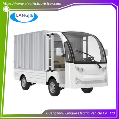 2 Seats Electric Luggage Cart AC Motor For Hotel 48v/5kw Sponge With Artificial Leather Seats