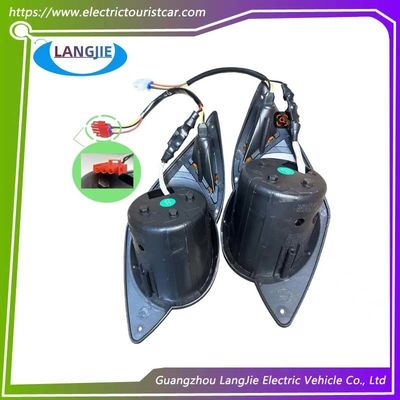Yamaha Golf Cart'S LED Taillights And Halogen Headlights