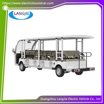 17 Seaters Electric Car Tour AC Motor 72V Recharge Time 8 ~ 10h For Tourist Car Hire