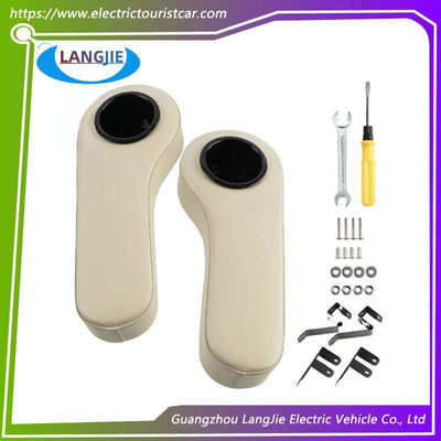 Club Car Golf Car Beige Armrest Rear Seat Kit Upgraded Support Frame Parts