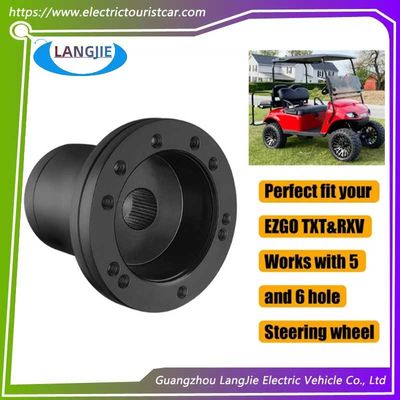 Factory Sales Of Golf Cart Parts EZGO TXT Black Circular Steering Wheel Hub Base Accessories