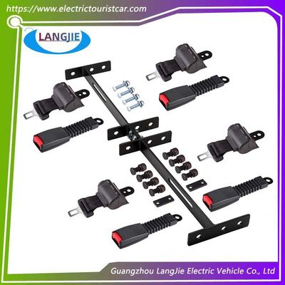 Golf Cart EZGO TXT Adjustable Universal Seat Belt And Bracket Kit