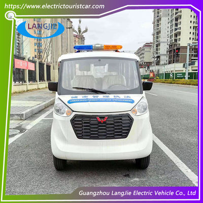 5 seater electric car 72V Electric Freight Car 70km Range Battery With Toplight