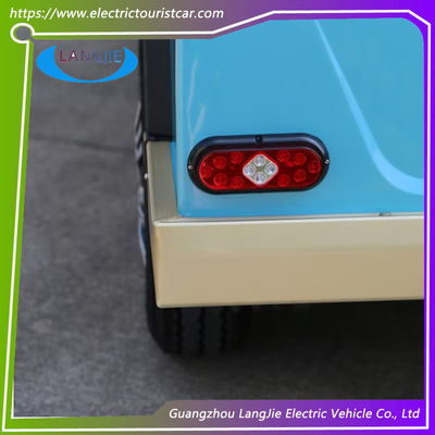 8 seats Electric Sightseeing Car With Superior Cruising Capacity 48 Volt 5KW AC Motor