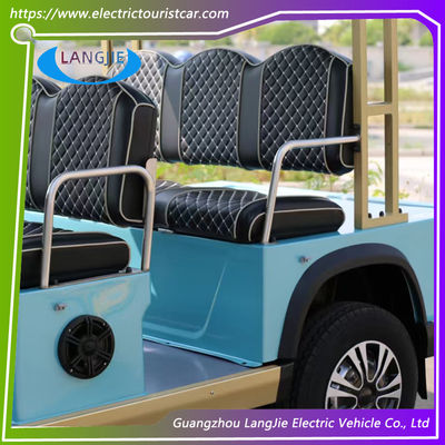 8 Passenger Electric Sightseeing Bus AC Tourist Coach For Musement Park Garden