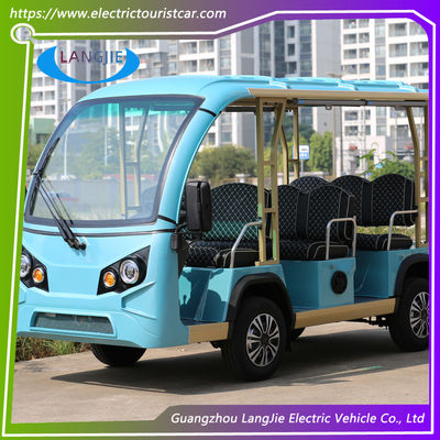 Multi - Purpose Electric Sightseeing Bus 8 Seater Tourist Coach For Hotel