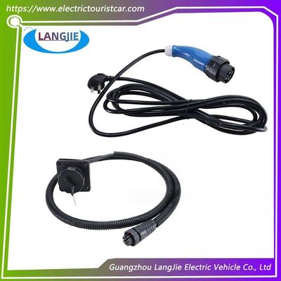 EXCAR Charger Plug And Connection Socket 220V Golf Cart Parts