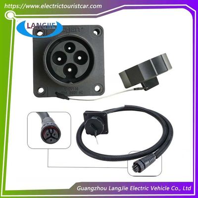 EXCAR Charger Plug And Connection Socket 220V Golf Cart Parts