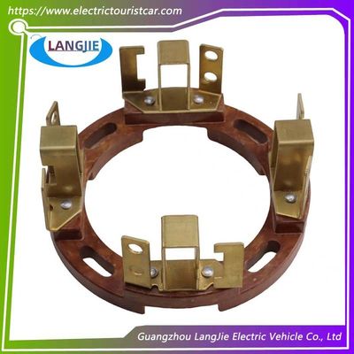Four Wheel Electric Sightseeing And Patrol Vehicles LVTONG Motor Carbon Brush Holder Assembly Components