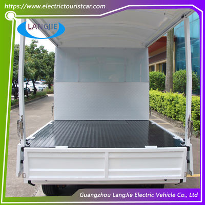 80km Range Electric Tourist Car With 4 Seats+1 Bed Passenger Capacity