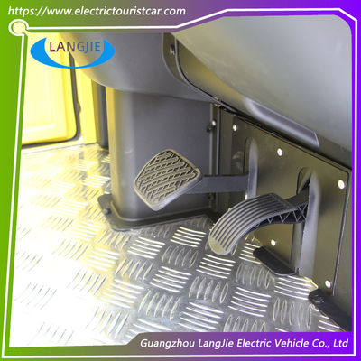 8 Seats Blue Eco Friendly Electric Tourist Car High Frequency Onboard Charger
