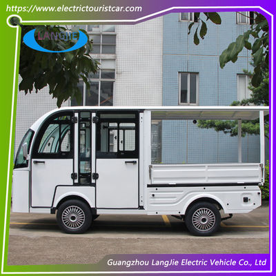 Customized Color Electric Golf Cart Ambulance 8 Seats + 1 Bed 72V /7.5KW AC Motor