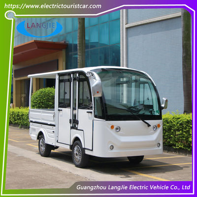 Customized Color Electric Golf Cart Ambulance 8 Seats + 1 Bed 72V /7.5KW AC Motor