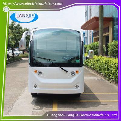 14 Seater Electric Sightseeing Car 72V/5.5 KW With Door For Park Y140A-M