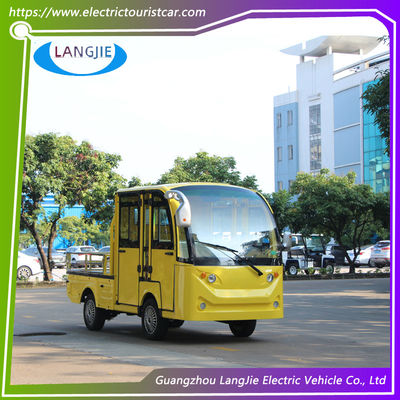 8 Seats Blue Eco Friendly Electric Tourist Car High Frequency Onboard Charger
