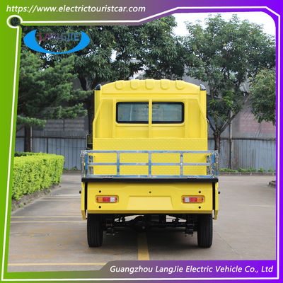 White Colour 2 seats + 2 Rows 72V Electric Ambulance Car For Emergency Closed Type