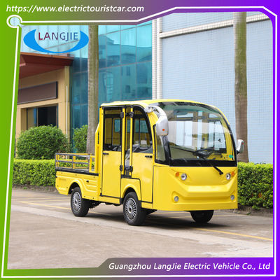 48V DC Motor Mini Electric Tourist Car 8 Seats Loading 640KGS Light Weight
