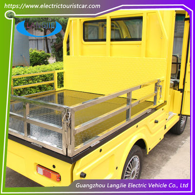 48V DC Motor Mini Electric Tourist Car 8 Seats Loading 640KGS Light Weight