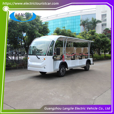 FR Brake Drum 8 Seater Electric Sightseeing Bus With Sofa Chair Electric Tourist
