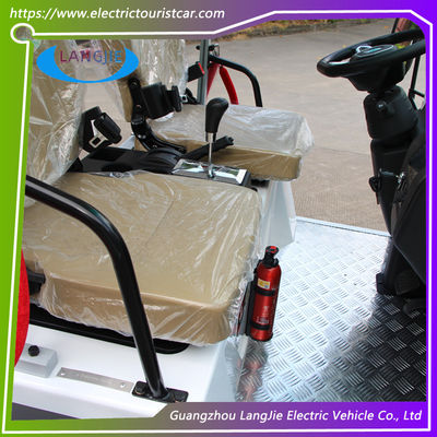 8 Seater Electric Car , 48V 5KW Dry Battery Tour Bus Y083A With Small Box For Hotel