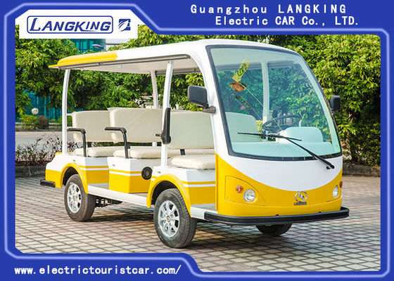 8 Person 4 Wheels Electric Sightseeing Bus Electric Tourist Car with Vacuum Tire