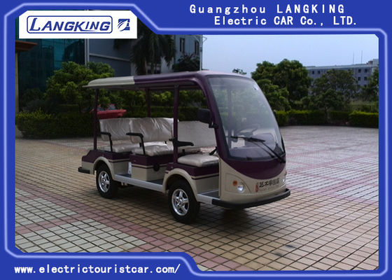 48V  Battery Powered 8 Seater Electric Car , Street Legal Electric Carts Comfortable