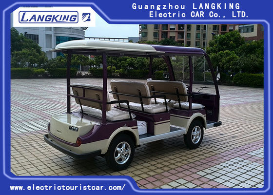 48V  Battery Powered 8 Seater Electric Car , Street Legal Electric Carts Comfortable