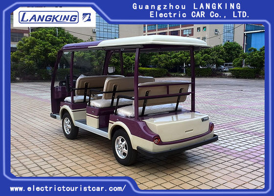 48V  Battery Powered 8 Seater Electric Car , Street Legal Electric Carts Comfortable