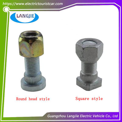Two Optional Anti Breakage And Anti Slip EZGO Tire Nuts Screws Golf Cart Components