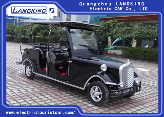 Safety Six Seater Pure Electric Shuttle Bus For Reception 4KW DC Motor