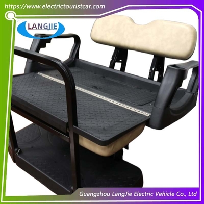 High-Quality EZGO Golf Cart Steel Frame Fixed Rear Seat Cover Kit