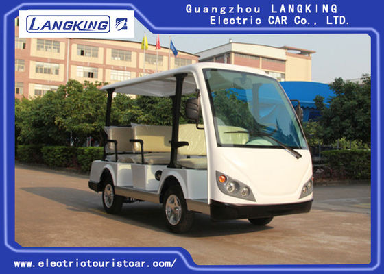 Customized Small Electric Utility Vehicles , 8 Person Electric Passenger Bus